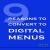 9 reasons to convert to digital menus